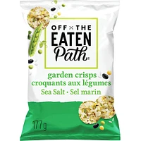 Garden Crisps Sea Salt Rice and Pea Snacks 177g