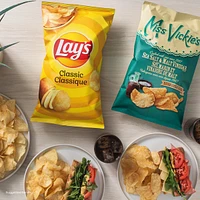 Sea Salt & Malt Vinegar flavour kettle cooked potato chips 200g
