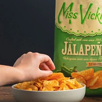 JalapeÃ±o flavour kettle cooked potato chips 200g
