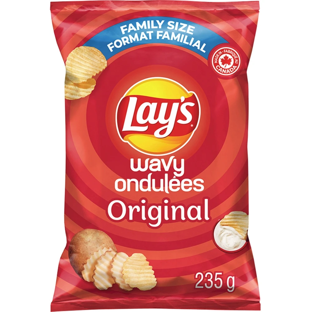 Wavy Original potato chips