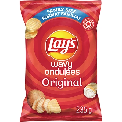 Wavy Original potato chips