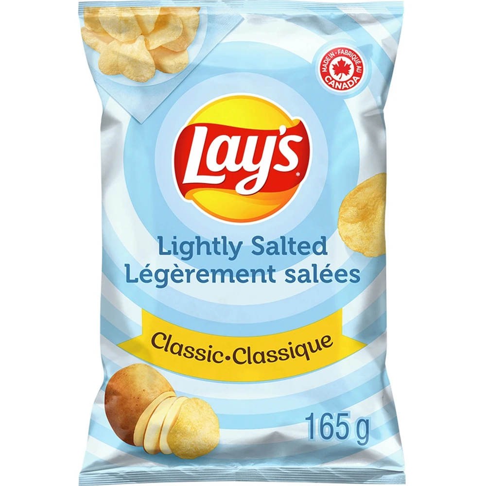 Croustilles Légèrement salées Classique