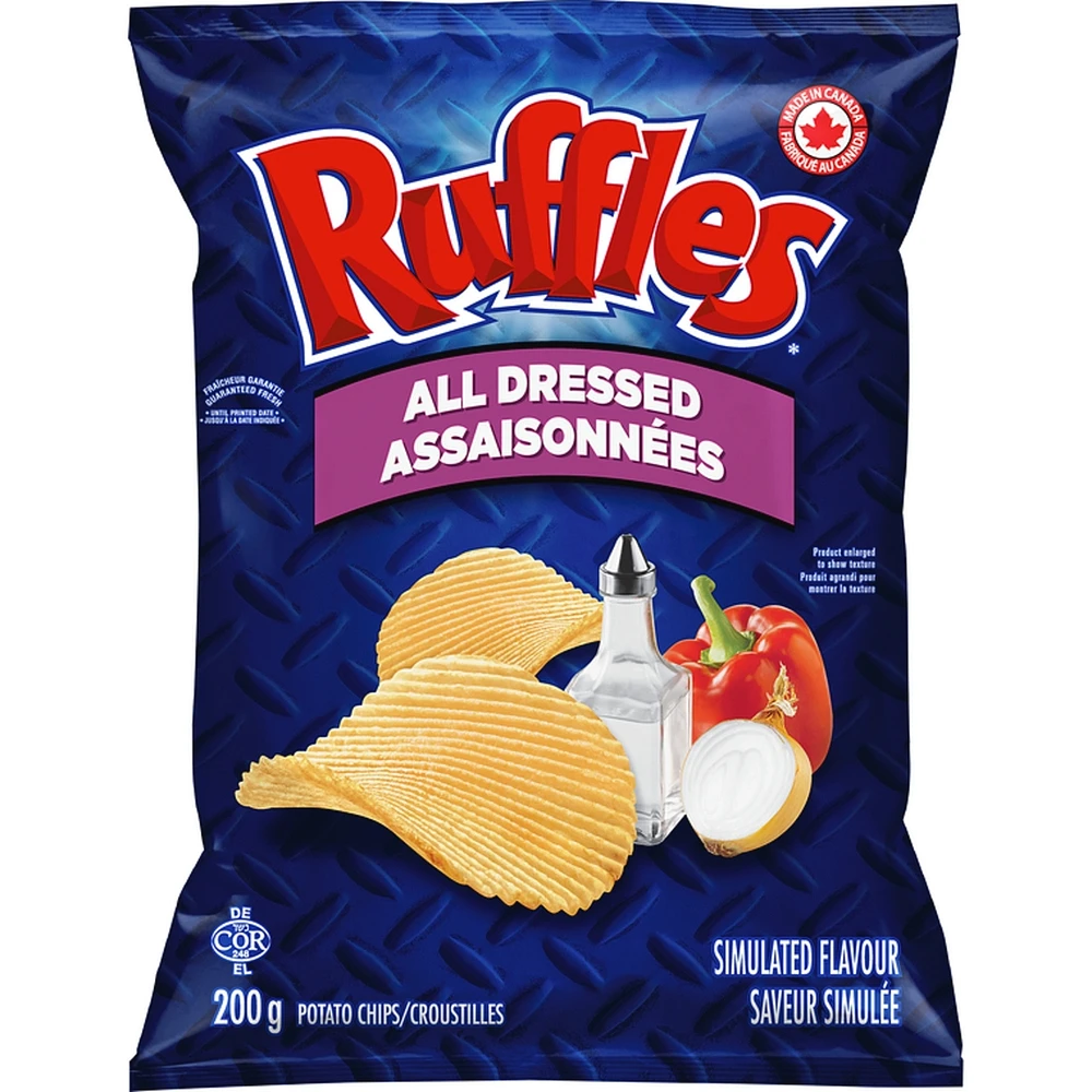 All Dressed Flavoured Potato Chips