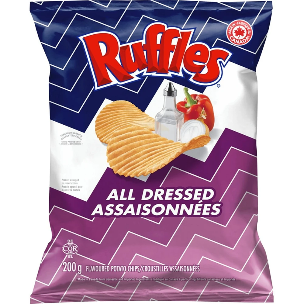 All Dressed Flavoured Potato Chips