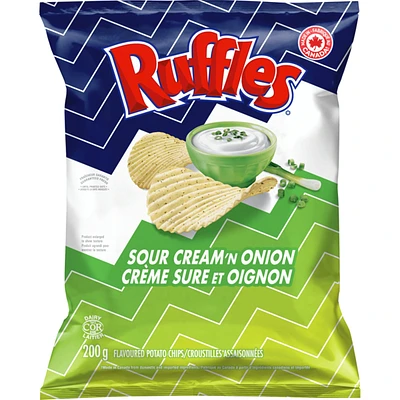 Sour Cream 'n Onion Flavoured Potato Chips