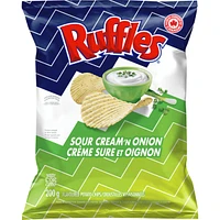 Sour Cream 'n Onion Flavoured Potato Chips