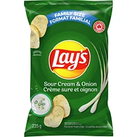 Sour Cream & Onion flavoured potato chips