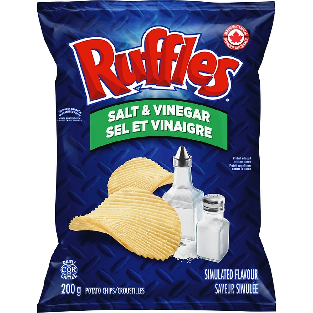 Salt & Vinegar Flavoured Potato Chips