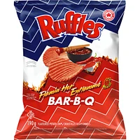 Flaminâ€™ Hot Bar-B-Q Flavoured Potato Chips