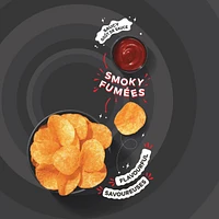 Bar-B-Q flavoured potato chips