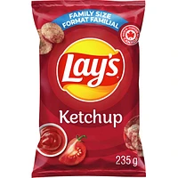 Ketchup flavoured potato chips