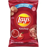 Ketchup flavoured potato chips