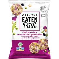 Chickpea Crisps with Purple Sweet Potato Rice and Chickpea Snacks 177g