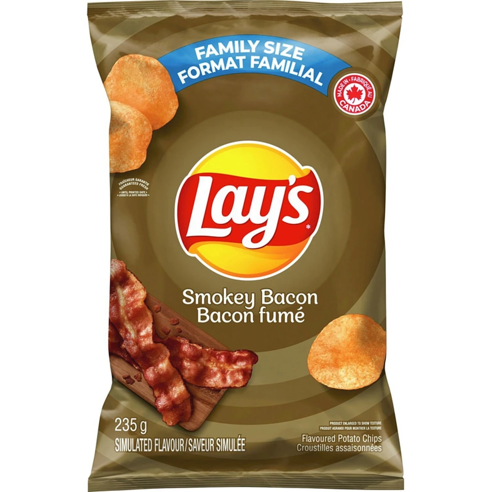 Smokey Bacon flavoured potato chips