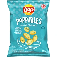 Poppables Sea Salt flavoured potato snacks