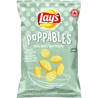 Poppables Sea Salt flavoured potato snacks