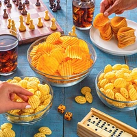 Poppables White Cheddar flavoured potato snacks