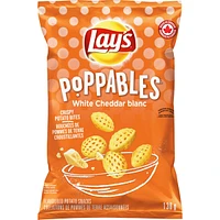 Poppables White Cheddar flavoured potato snacks