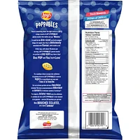 Poppables Sea Salt & Vinegar flavoured potato snacks