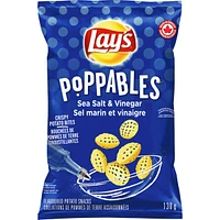 Poppables Sea Salt & Vinegar flavoured potato snacks