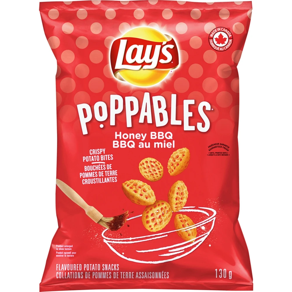 Poppables Honey BBQ Flavoured Potato Snacks