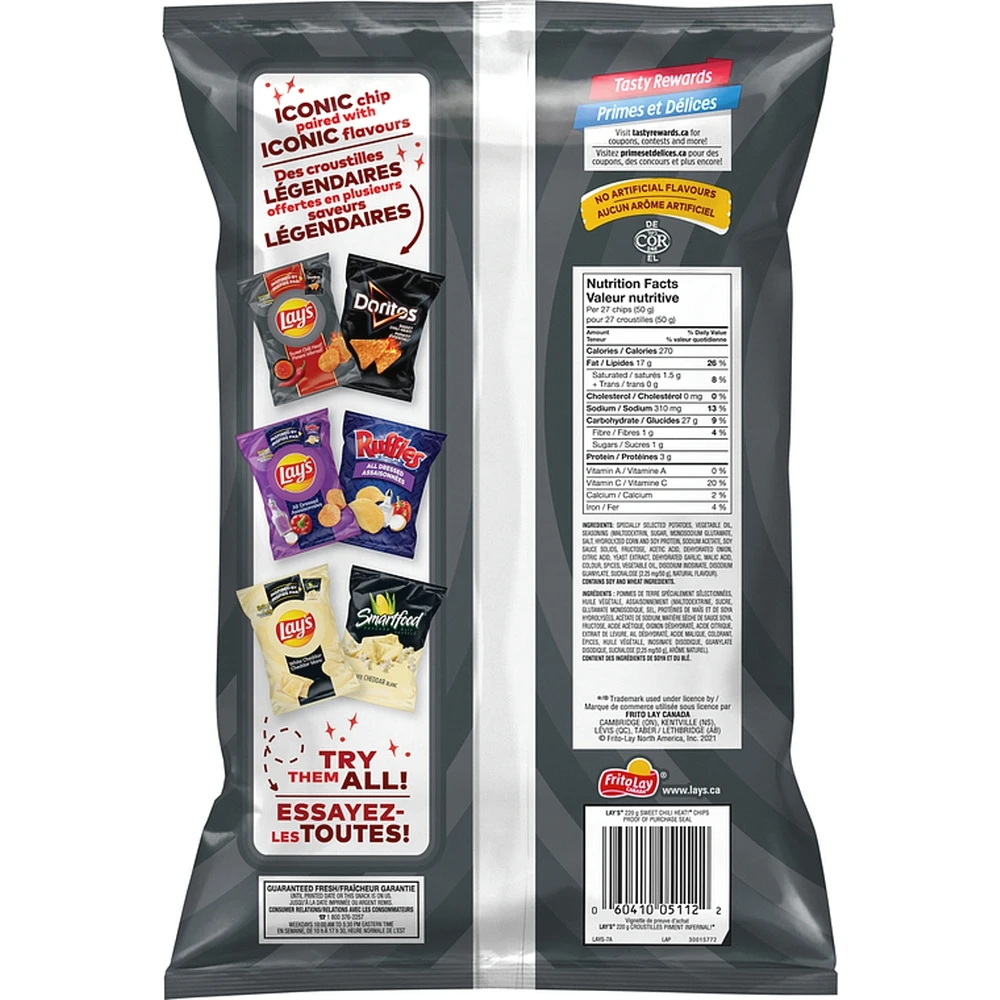 Sweet Chili Heat Potato Chips