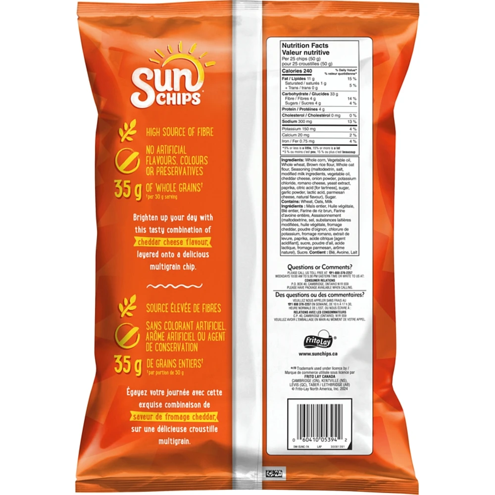 Harvest Cheddar Flavour Multigrain Snacks 205g