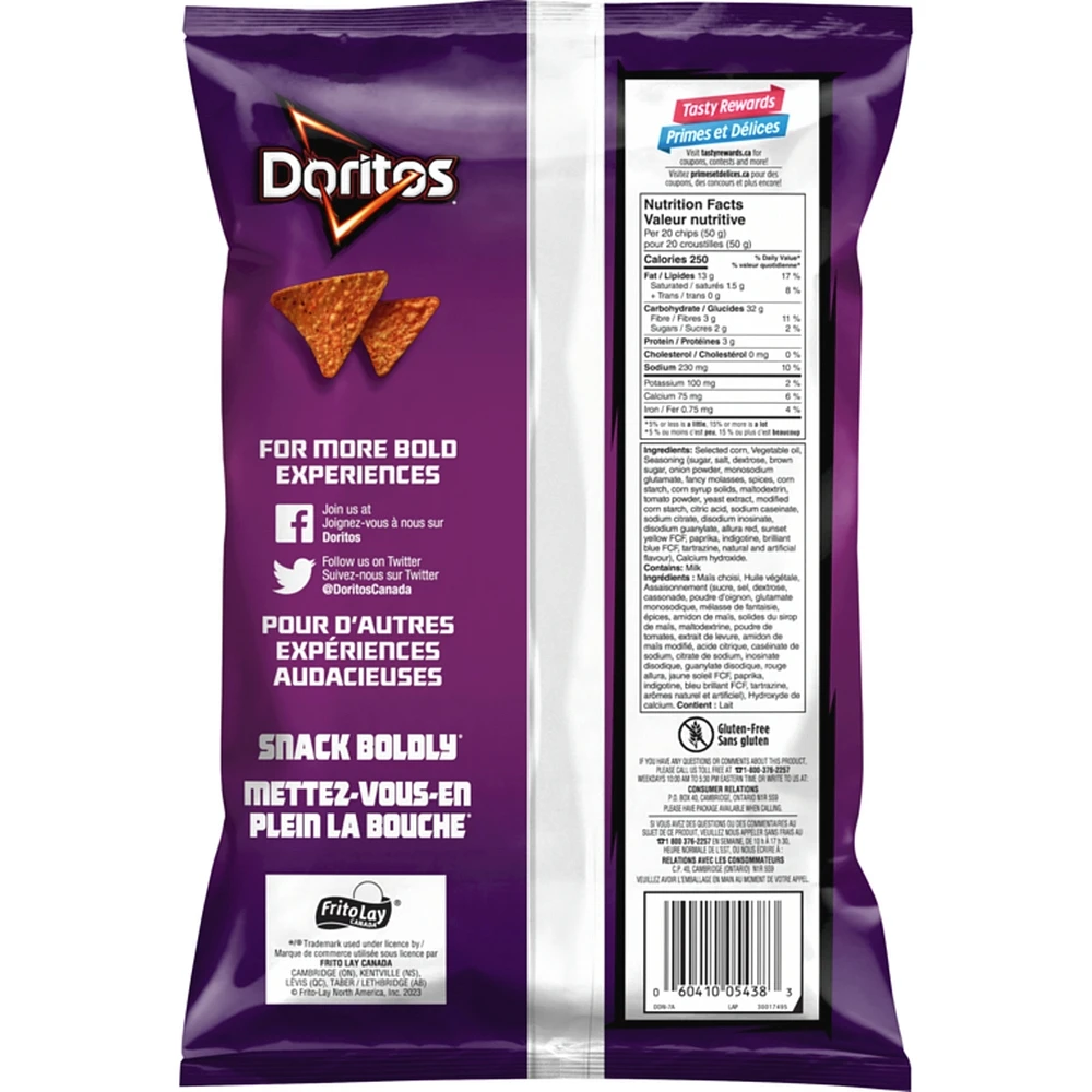 Bold BBQ Flavoured Tortilla Chips