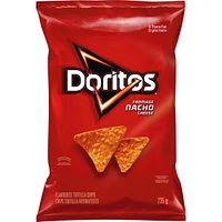 Nacho Cheese flavoured tortilla chips