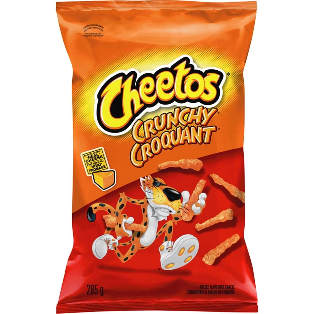 Crunchy Cheese Flavoured Snacks