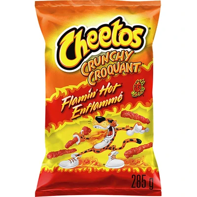 Crunchy Flamin' Hot Cheese Flavoured Snacks