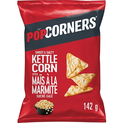 Sweet & Salty Kettle Corn Style Flavoured Popped-Corn Chips 142g