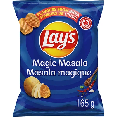 Magic Masala ridged flavoured potato chips