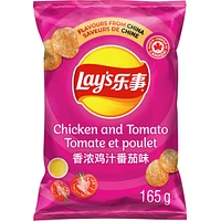 Croustilles assaisonnées Tomate et poulet