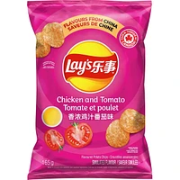 Croustilles assaisonnées Tomate et poulet