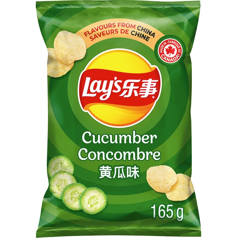 Cucumber Flavoured Potato Chips