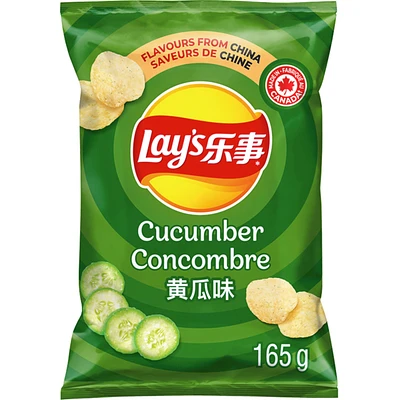 Cucumber Flavoured Potato Chips