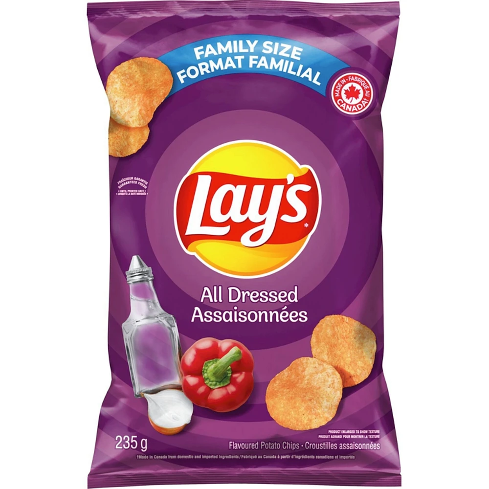 All Dressed Flavoured Potato Chips
