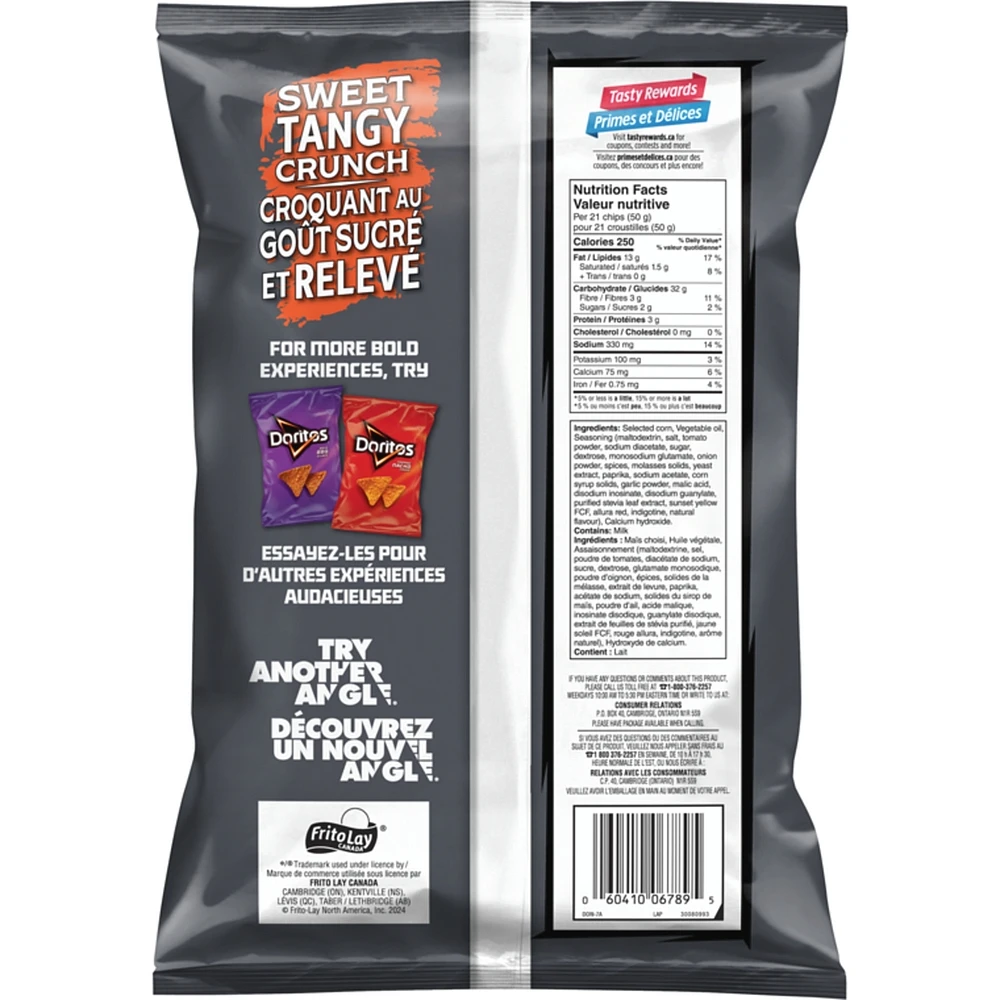 Sweet & Tangy BBQ Tortilla Chips