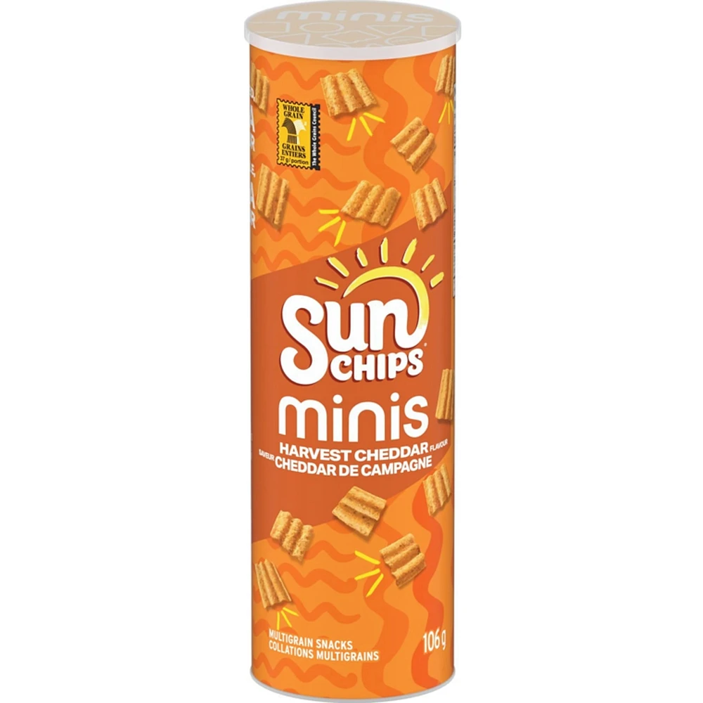 Minis Harvest Cheddar Flavour Multigrain Snacks