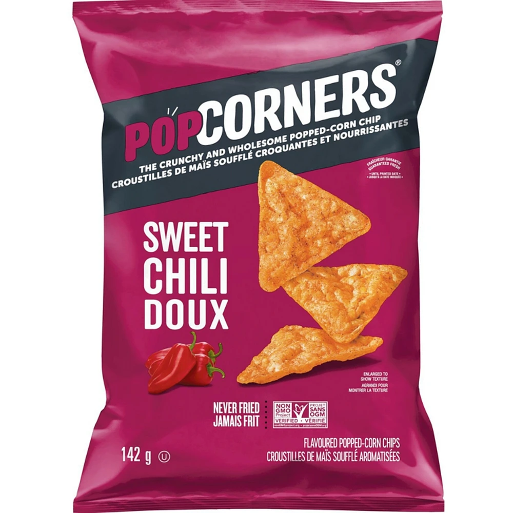 Flavoured Popped-Corn Chips Sweet Chili