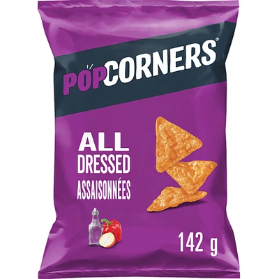All Dressed Flavoured Popped-Corn Chips