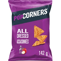 All Dressed Flavoured Popped-Corn Chips