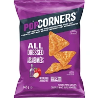 All Dressed Flavoured Popped-Corn Chips