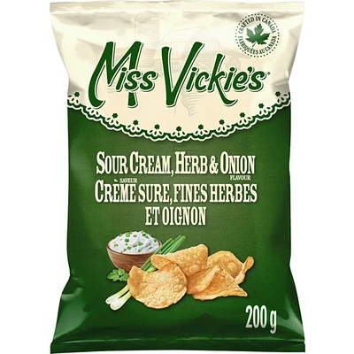 Sour Cream, Herb & Onion Kettle Cooked Potato Chips