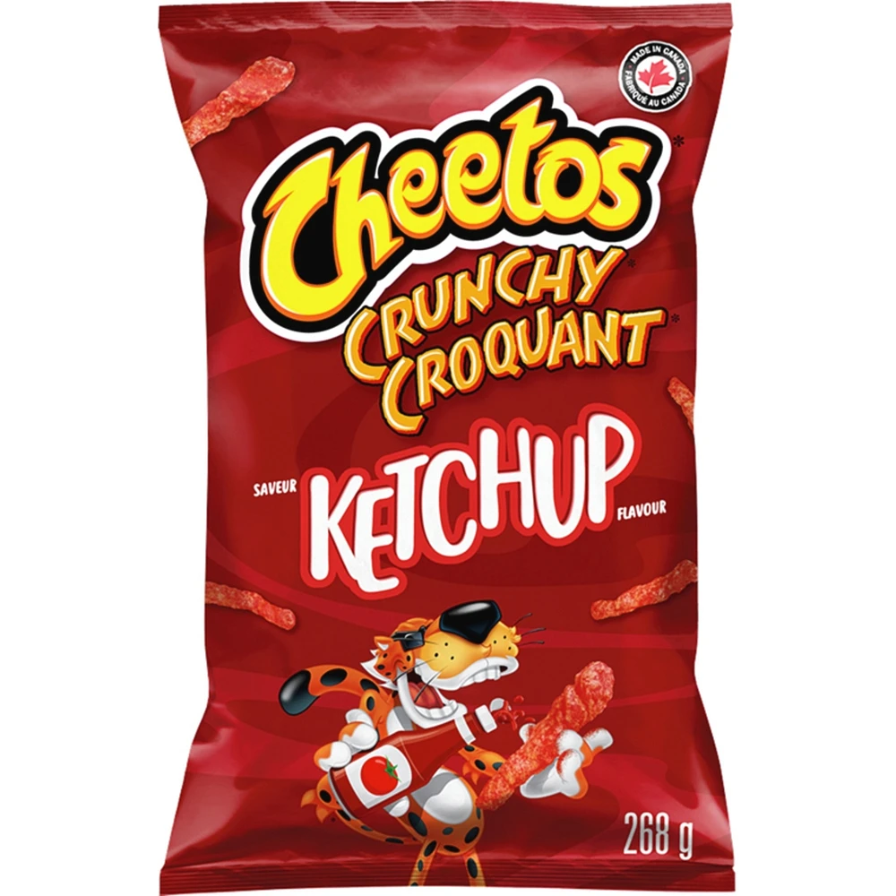 Crunchy Ketchup Snacks