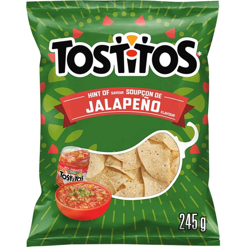 Hint of Jalapeño Flavour Tortilla Chips