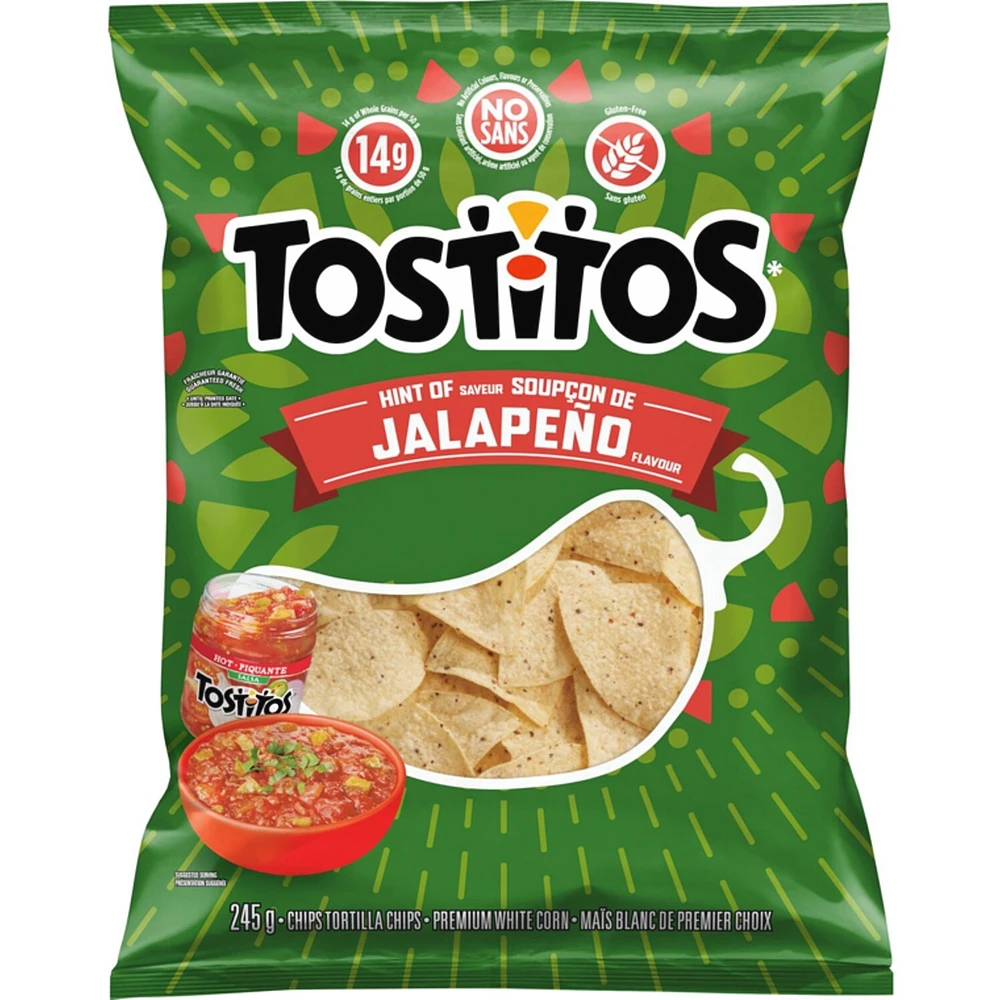 Hint of Jalapeño Flavour Tortilla Chips