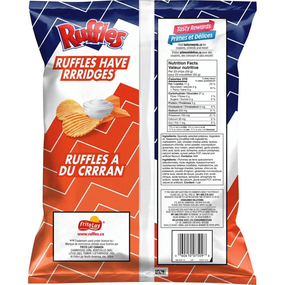 Cheedar & Sour Cream Potato chips