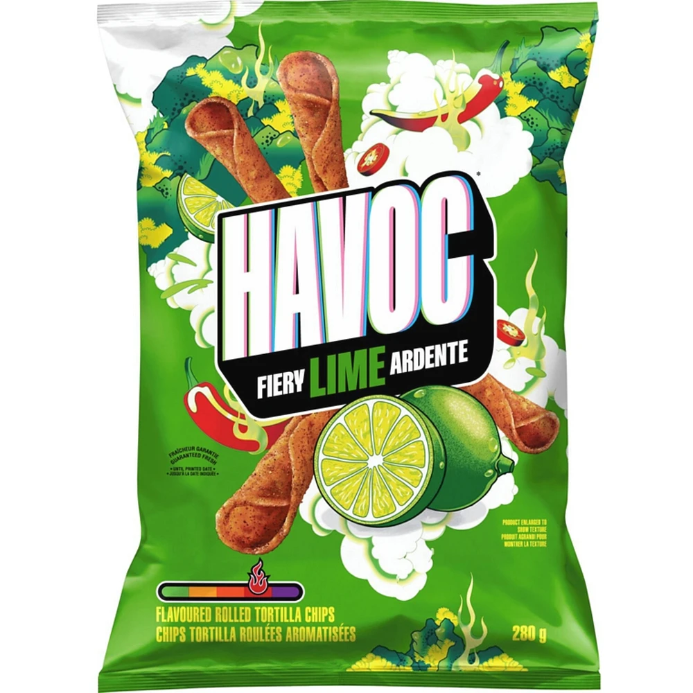 Fiery Lime Rolled Tortilla Chips